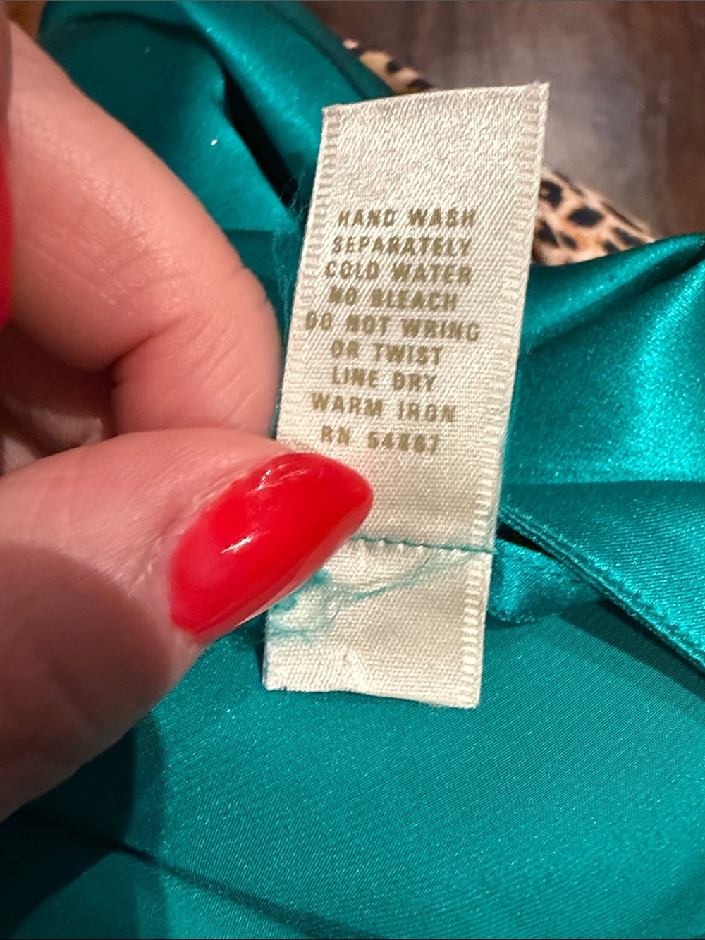 90s Victoria's Secret 100% Silk made in Hong Kong Satin Slip Dress Gown size “p” - Picture 4 of 5